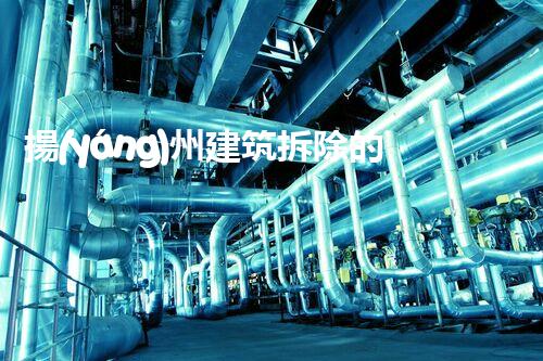 揚(yáng)州建筑拆除的背后：城市變遷的秘密